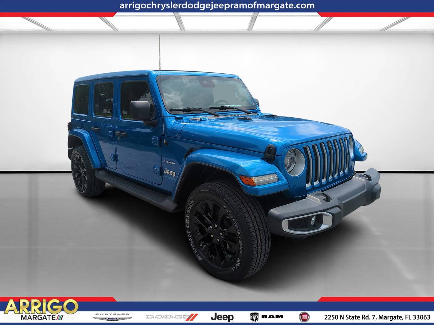 2021 Jeep Wrangler Sahara 4xe — SUV — 55,352 mi — Margate, FL