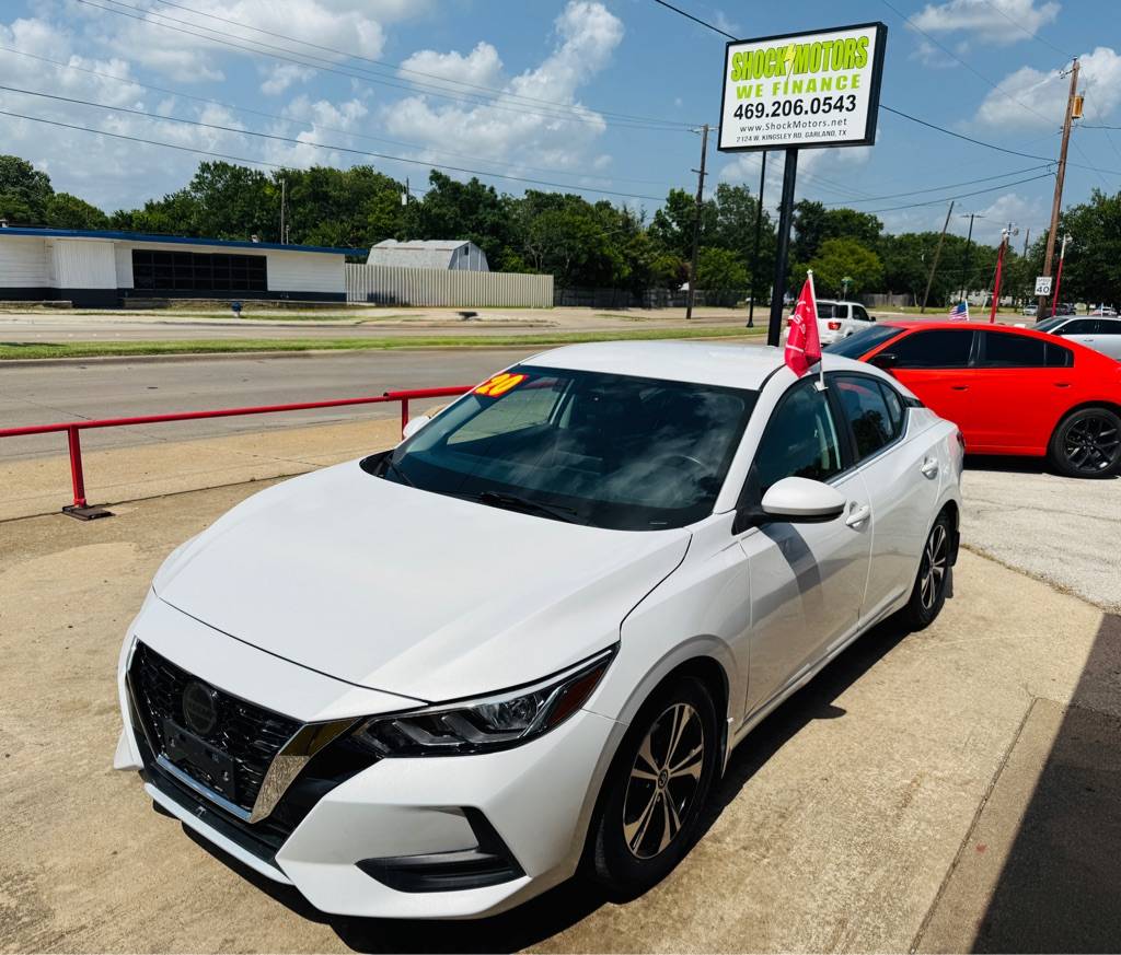 2020 Nissan Sentra SV — Sedan — 75,493 mi — Garland, TX
