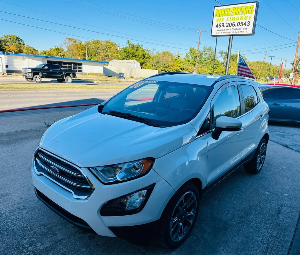2020 Ford EcoSport Titanium — SUV — 38,073 mi — Garland, TX
