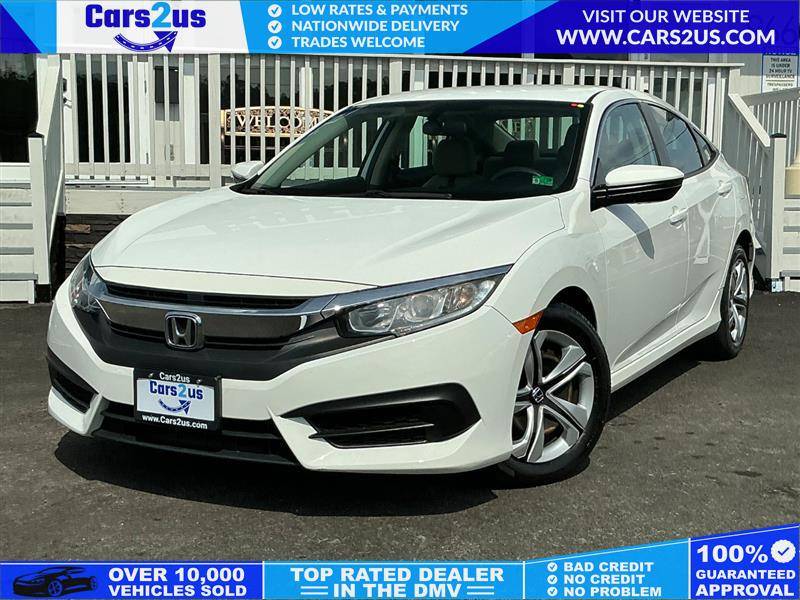 2017 Honda Civic LX — Sedan — 68,623 mi — Fairfax, VA