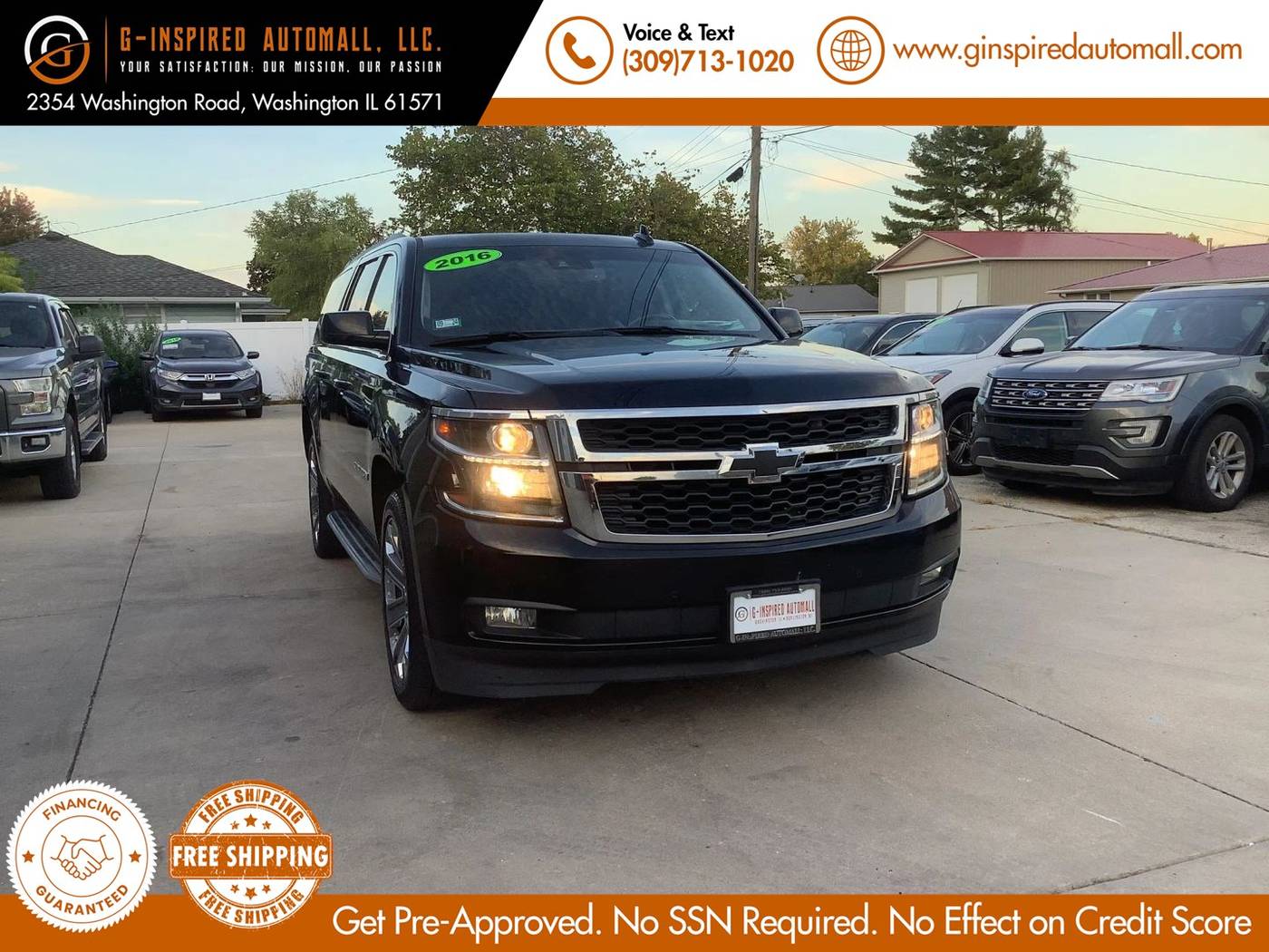 2016 Chevrolet Suburban LT — SUV — 119,741 mi — East Peoria, IL
