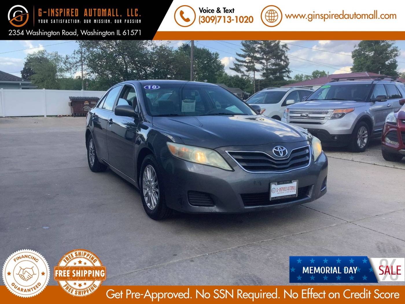 2010 Toyota Camry Base — Sedan — 136,856 mi — East Peoria, IL