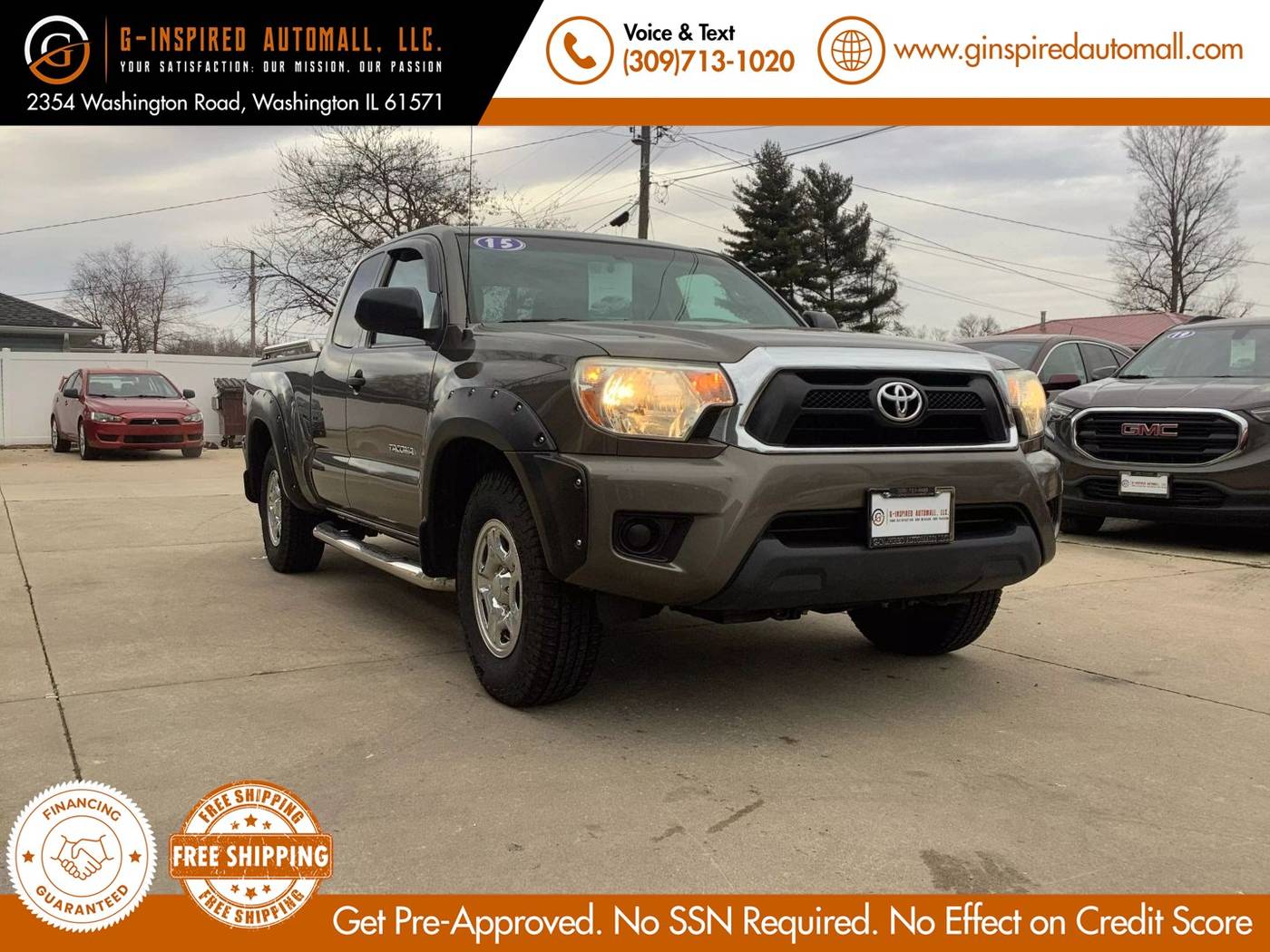 2015 Toyota Tacoma Base — Pickup Truck — 140,707 mi — East Peoria, IL