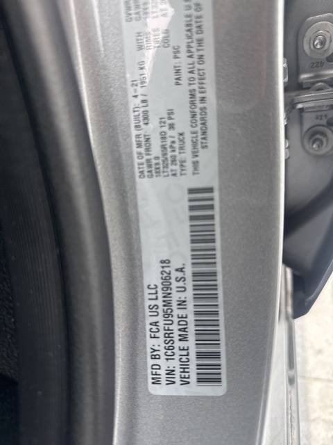 2021 Ram 1500 TRX — Pickup Truck — 6,694 mi — Tampa, FL