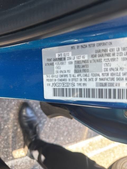 2014 Mazda CX-5 Touring — SUV — 121,878 mi — Tampa, FL