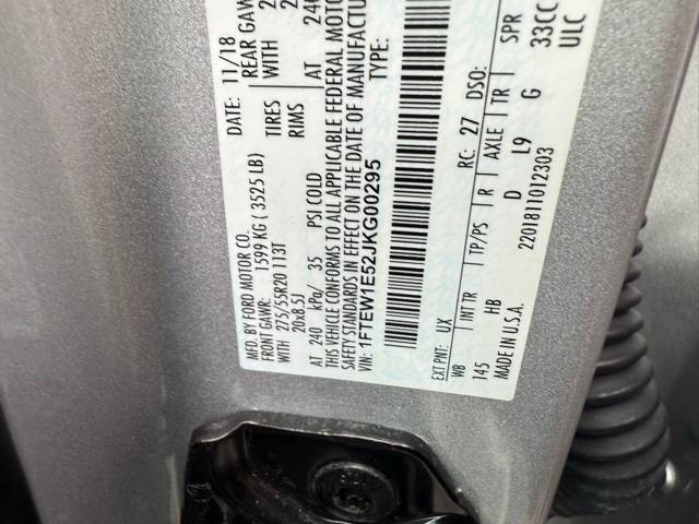 2018 Ford F-150 Lariat — Pickup Truck — 106,395 mi — Tampa, FL