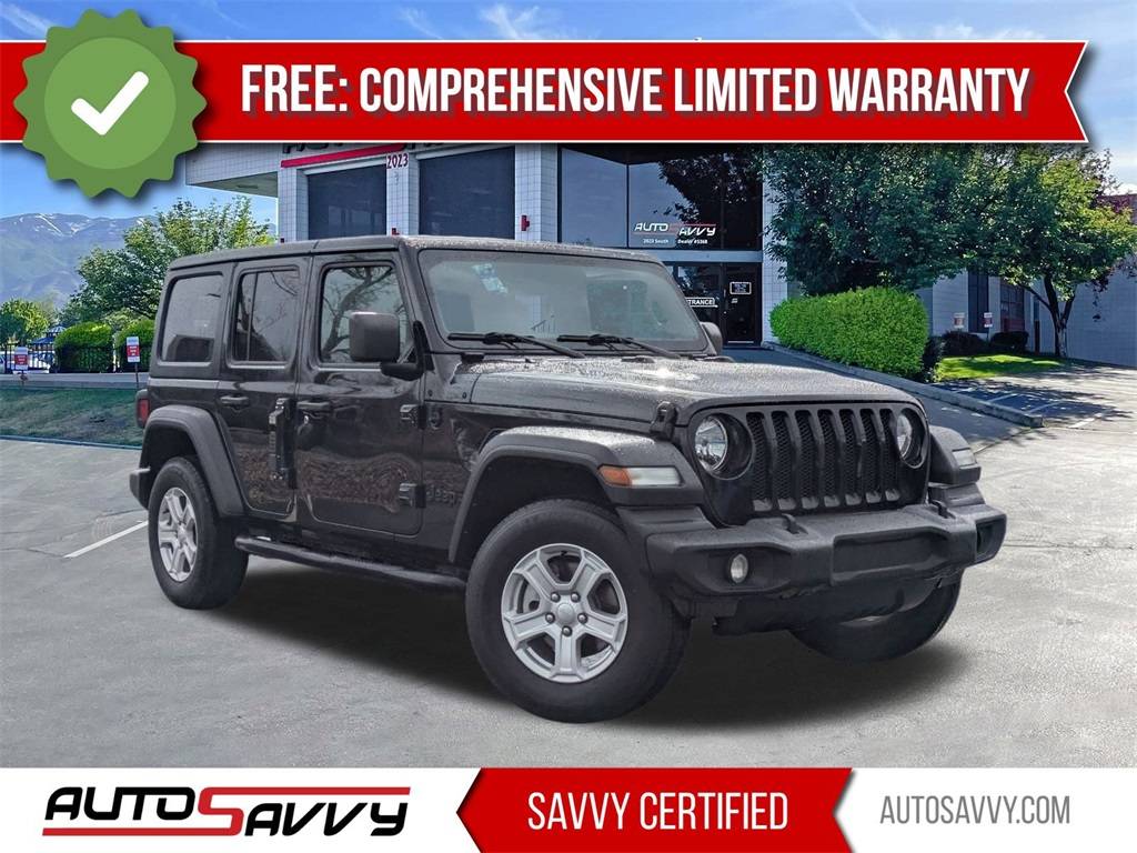 2022 Jeep Wrangler Sport S — SUV — 28,611 mi — Woods Cross, UT