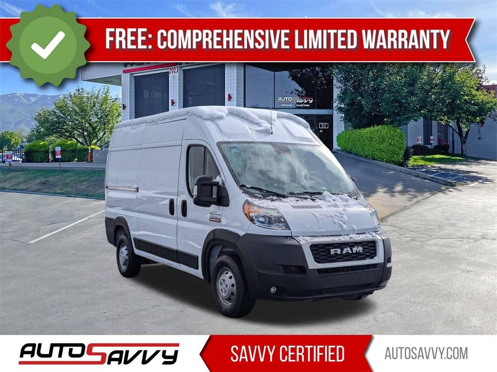 2021 Ram ProMaster Cargo Van 1500 — Cargo Van — 25,500 mi — Woods Cross, UT