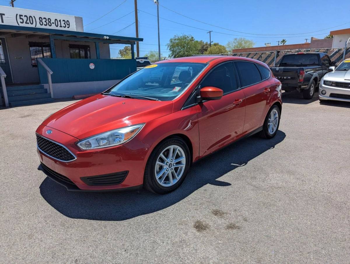 2018 Ford Focus SE — Hatchback — 81,692 mi — Tucson, AZ