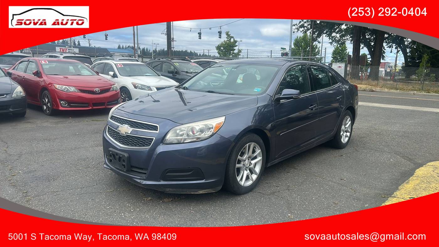 2013 Chevrolet Malibu LT — Sedan — 112,504 mi — Tacoma, WA