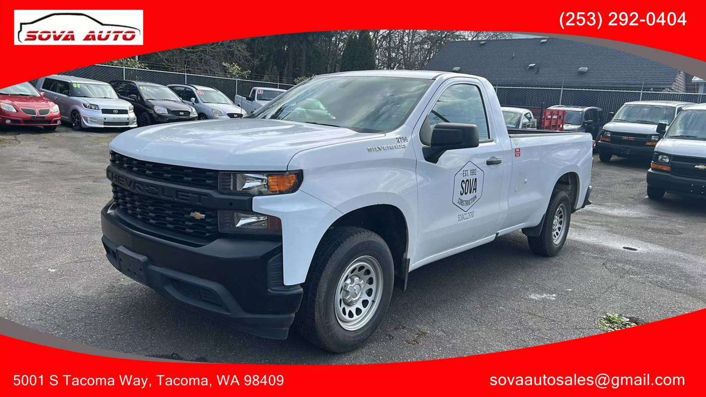 2020 Chevrolet Silverado 1500 WT — Pickup Truck — 25,595 mi — Tacoma, WA