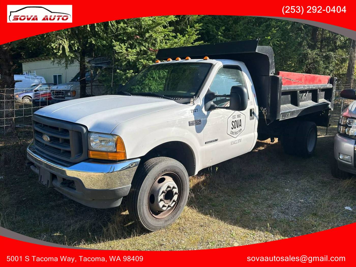 2003 Ford Super Duty F-450 Chassis Cab XL — Chassis Cab Truck — 113,334 mi — Tacoma, WA
