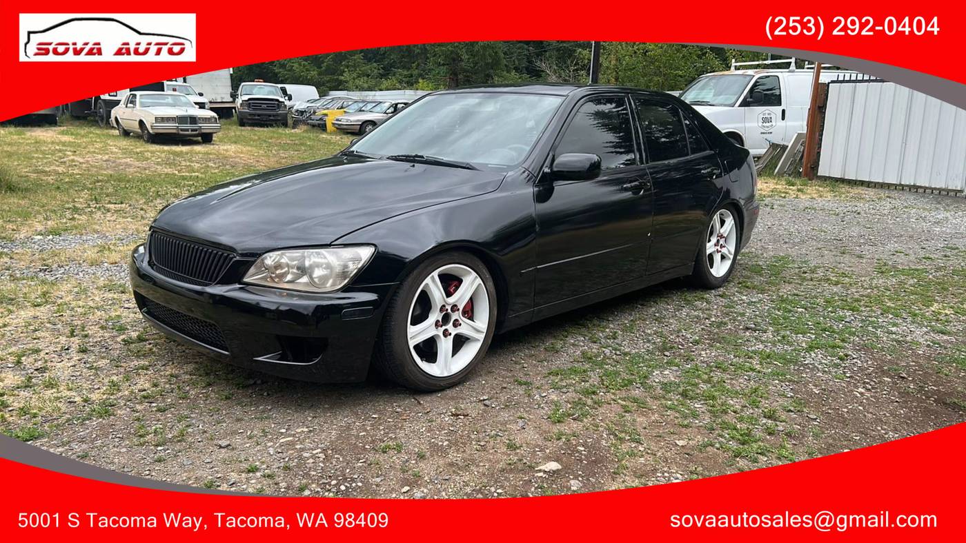 2001 Lexus IS IS 300 — Sedan — 147,512 mi — Tacoma, WA