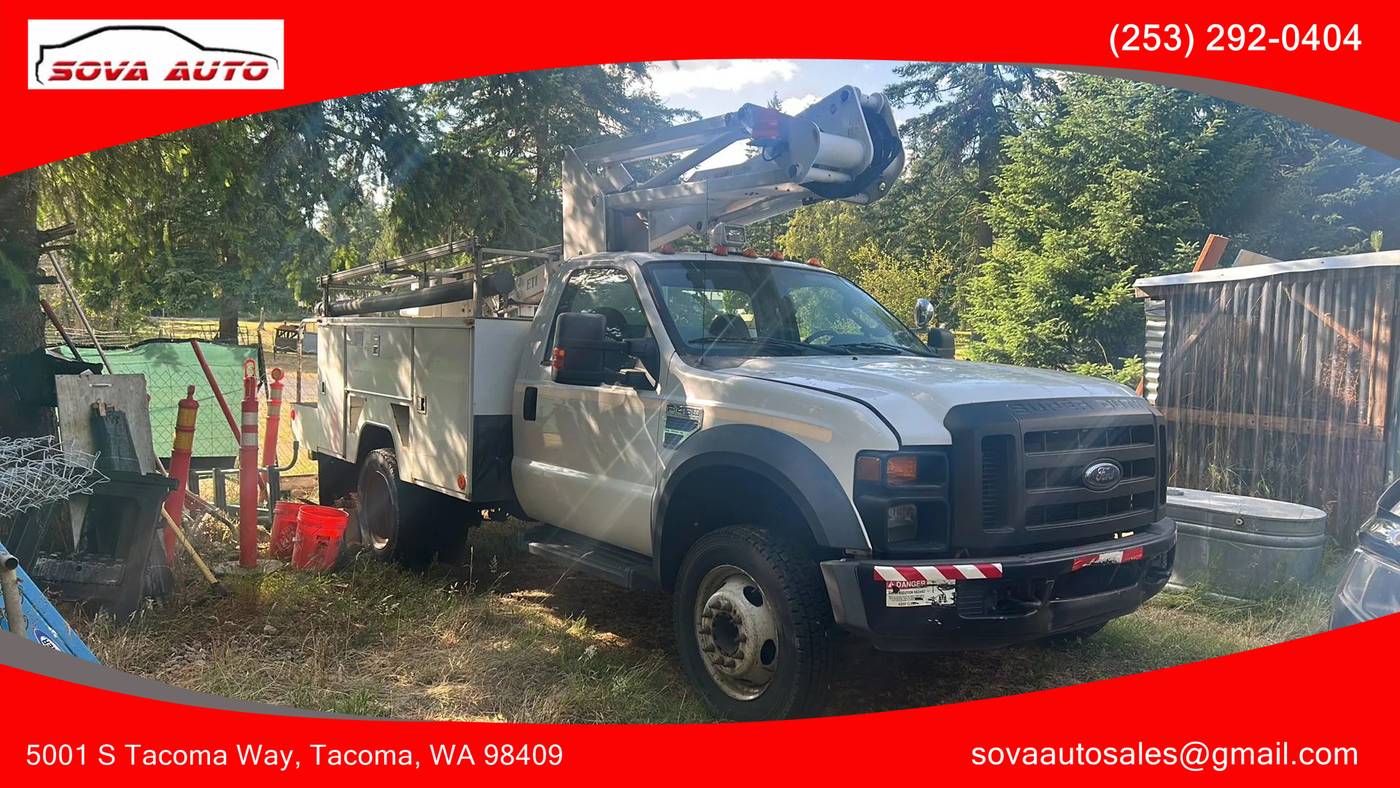 2008 Ford Super Duty F-450 Chassis Cab XL — Chassis Cab Truck — 201,585 mi — Tacoma, WA