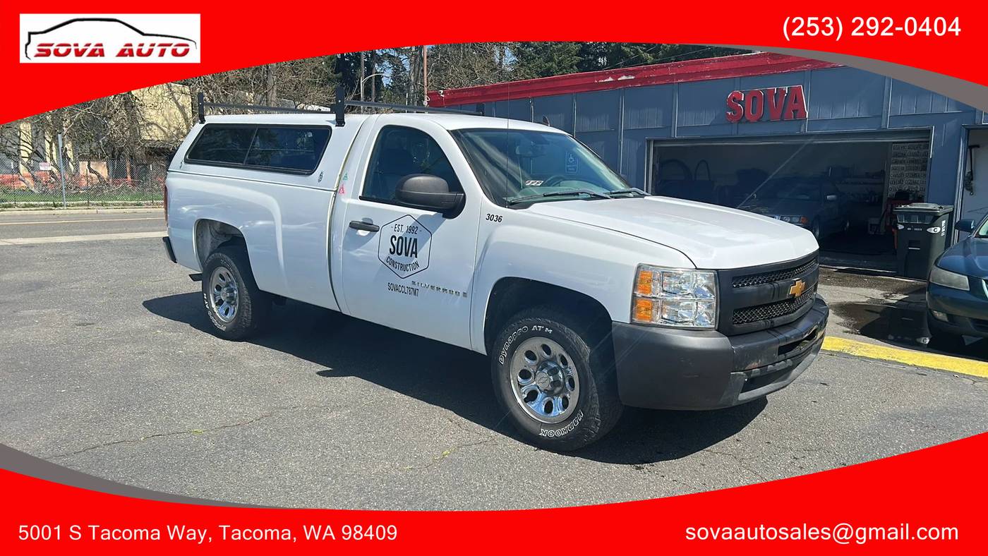 2008 Chevrolet Silverado 1500 WT — Pickup Truck — 41,054 mi — Tacoma, WA