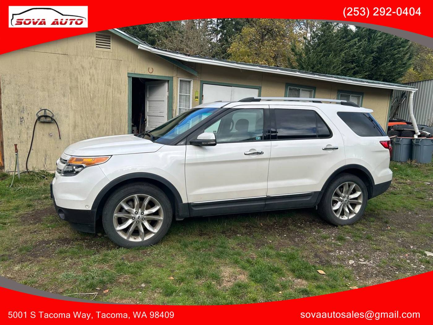 2012 Ford Explorer Limited — SUV — 50,712 mi — Tacoma, WA