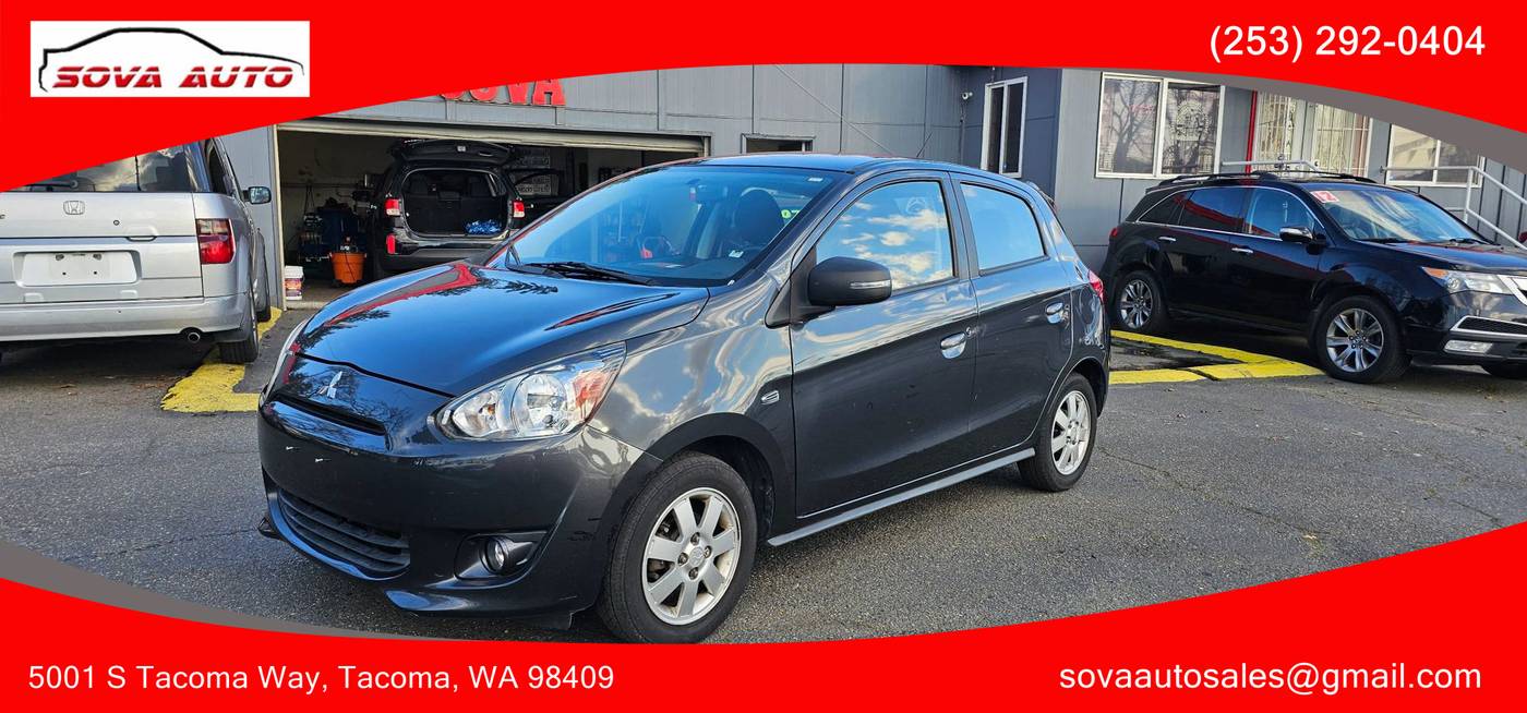 2015 Mitsubishi Mirage ES — Hatchback — 42,015 mi — Tacoma, WA