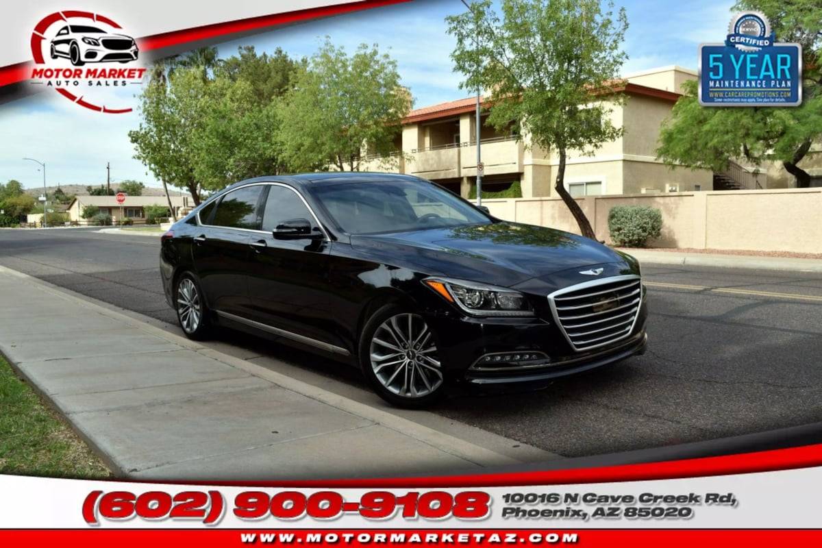 2017 Genesis G80 3.8L — Sedan — 69,462 mi — Phoenix, AZ