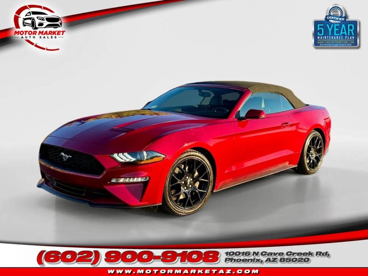 2018 Ford Mustang EcoBoost Premium — Convertible — 14,453 mi — Phoenix, AZ