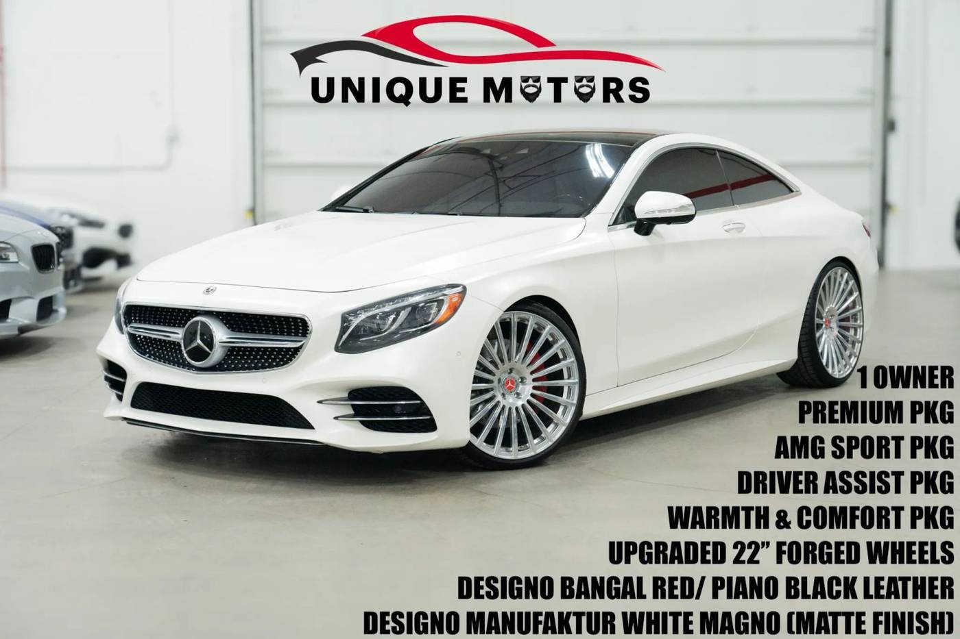 2019 Mercedes-Benz S-Class S 560 — Coupe — 26,778 mi — Kent, WA