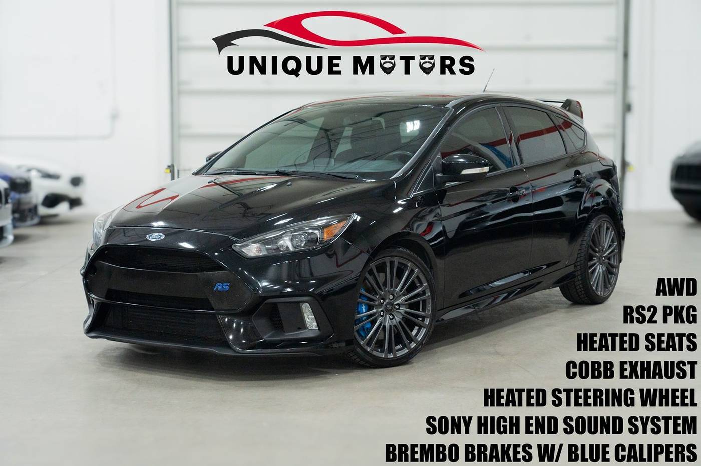 2017 Ford Focus RS — Hatchback — 68,445 mi — Kent, WA