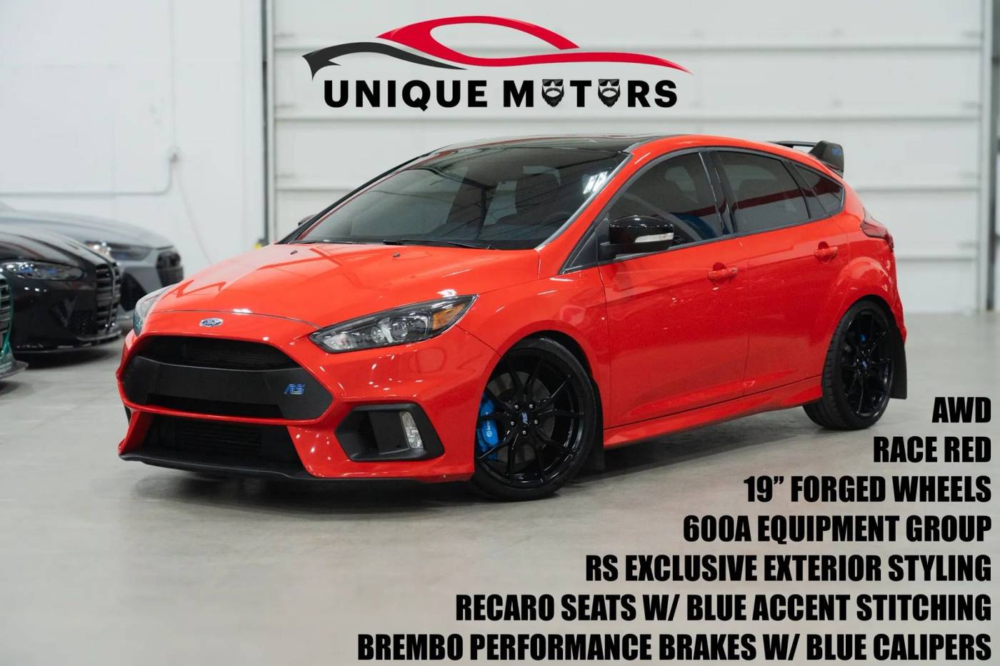 2018 Ford Focus RS — Hatchback — 38,370 mi — Kent, WA