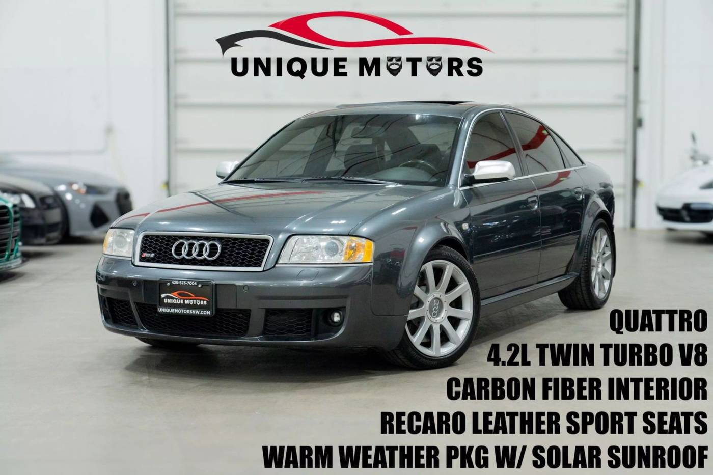 2003 Audi RS 6 Standard — Sedan — 125,276 mi — Kent, WA