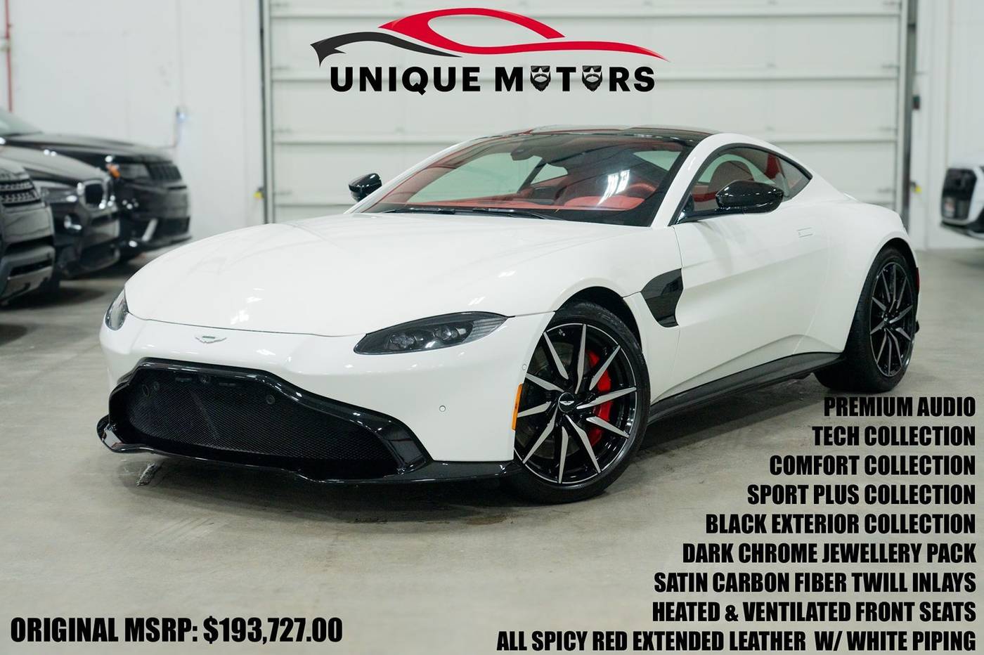 2019 Aston Martin Vantage Standard