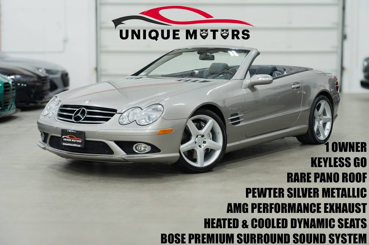 2008 Mercedes-Benz SL SL 55 AMG — Convertible — 100,651 mi — Kent, WA