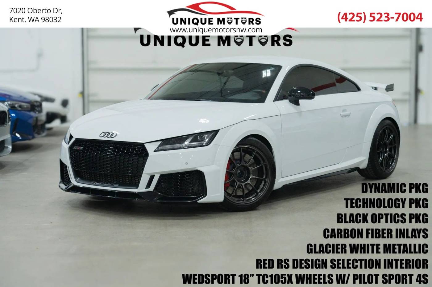 2019 Audi TT RS Standard — Coupe — 28,181 mi — Kent, WA