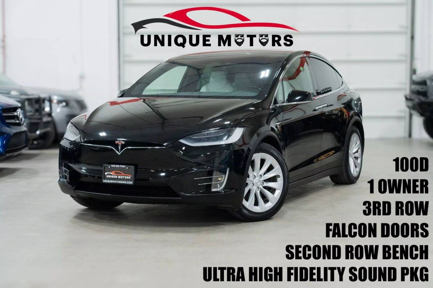 2018 Tesla Model X 100D — SUV — 71,542 mi — Kent, WA