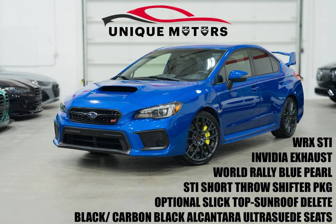 2019 Subaru WRX STI — Sedan — 38,790 mi — Kent, WA