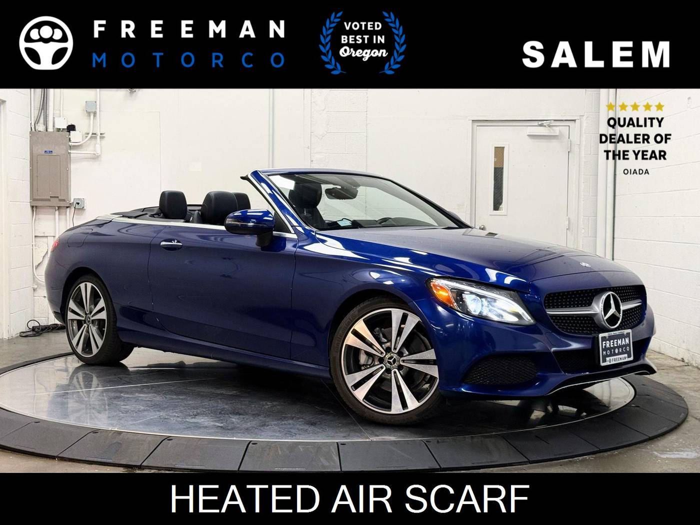 2017 Mercedes-Benz C-Class C 300 — Convertible — 63,969 mi — Salem, OR