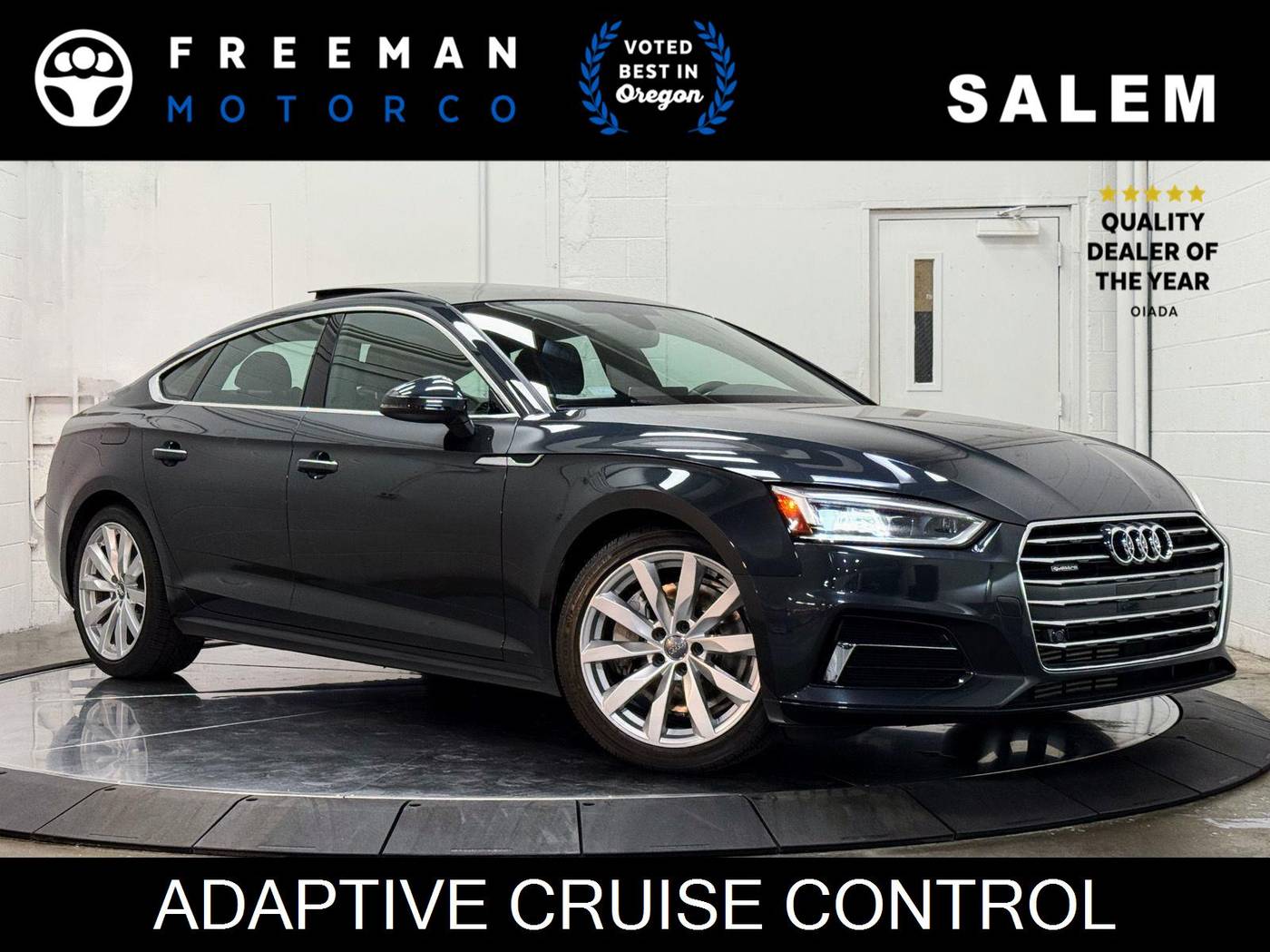 2018 Audi A5 Premium Plus — Hatchback — 72,076 mi — Salem, OR