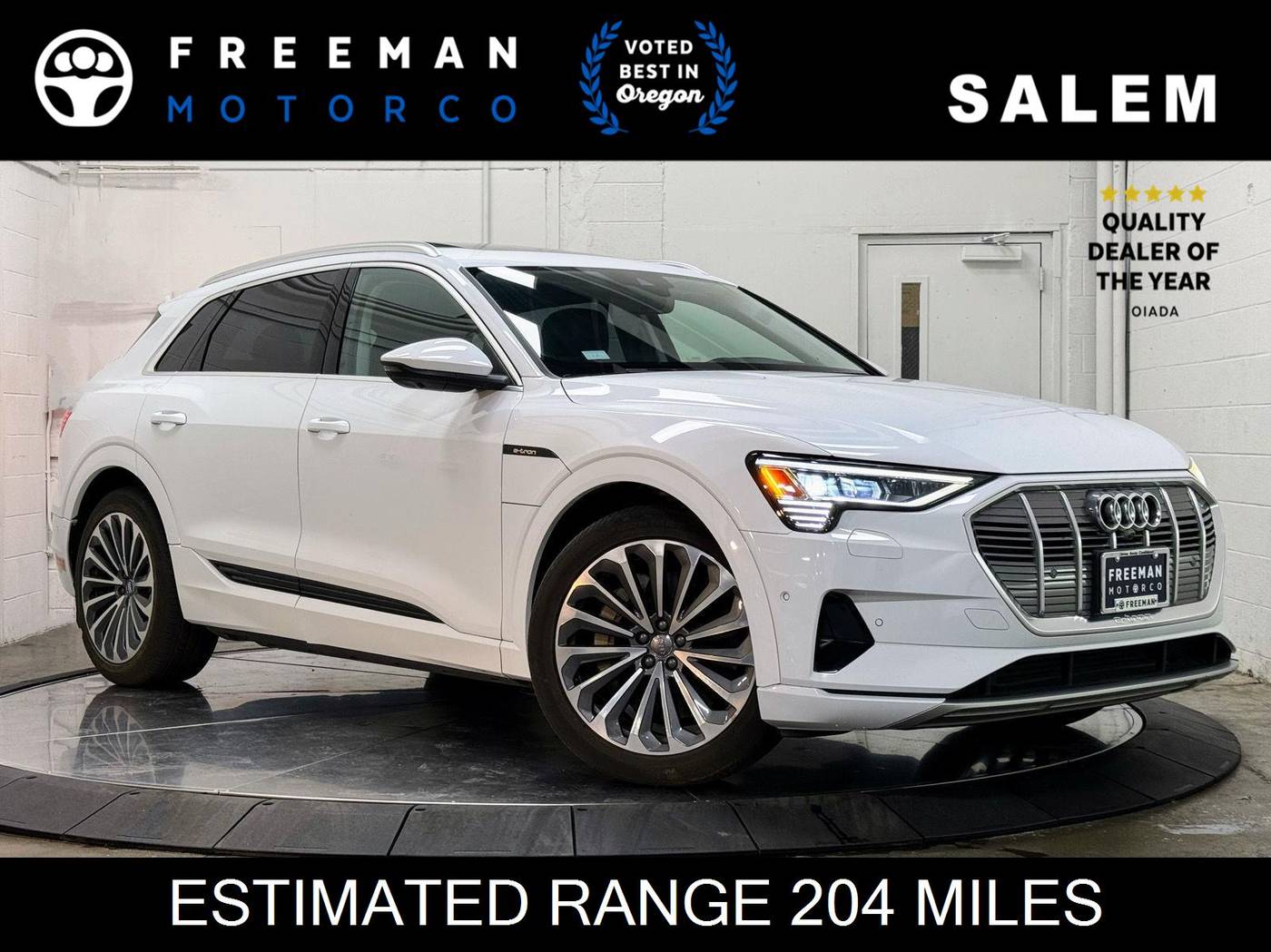 2019 Audi e-tron Prestige — SUV — 21,217 mi — Salem, OR