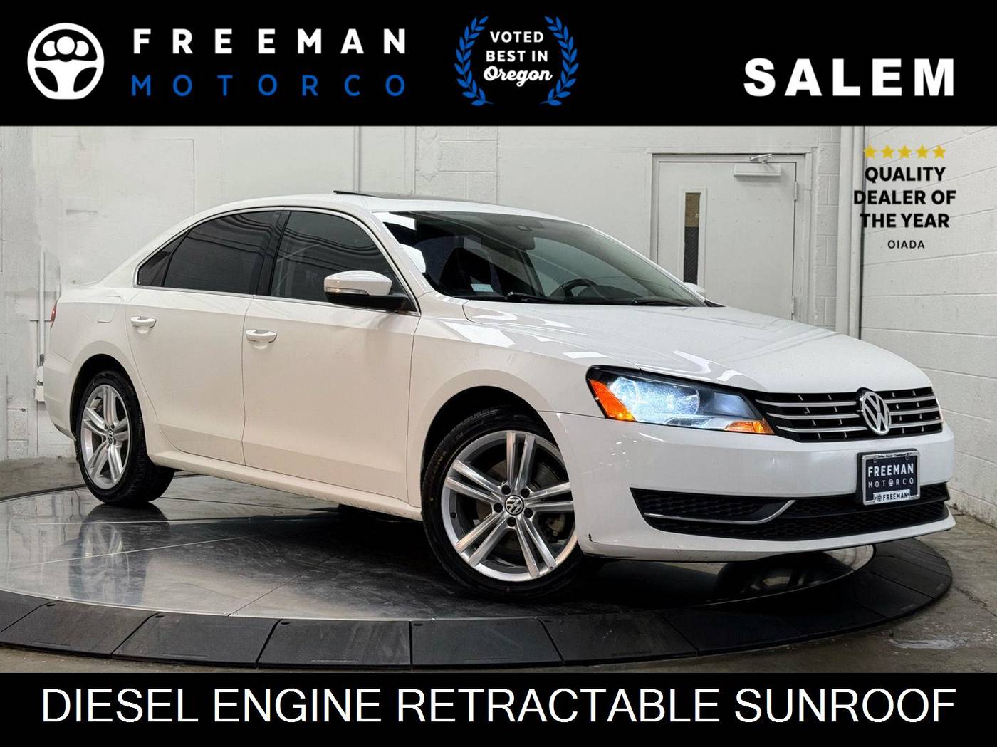 2015 Volkswagen Passat TDI SE — Sedan — 132,212 mi — Salem, OR