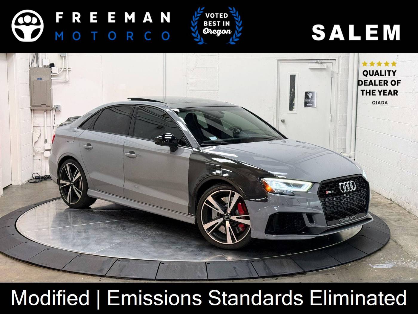 2018 Audi RS 3 Standard — Sedan — 60,395 mi — Salem, OR