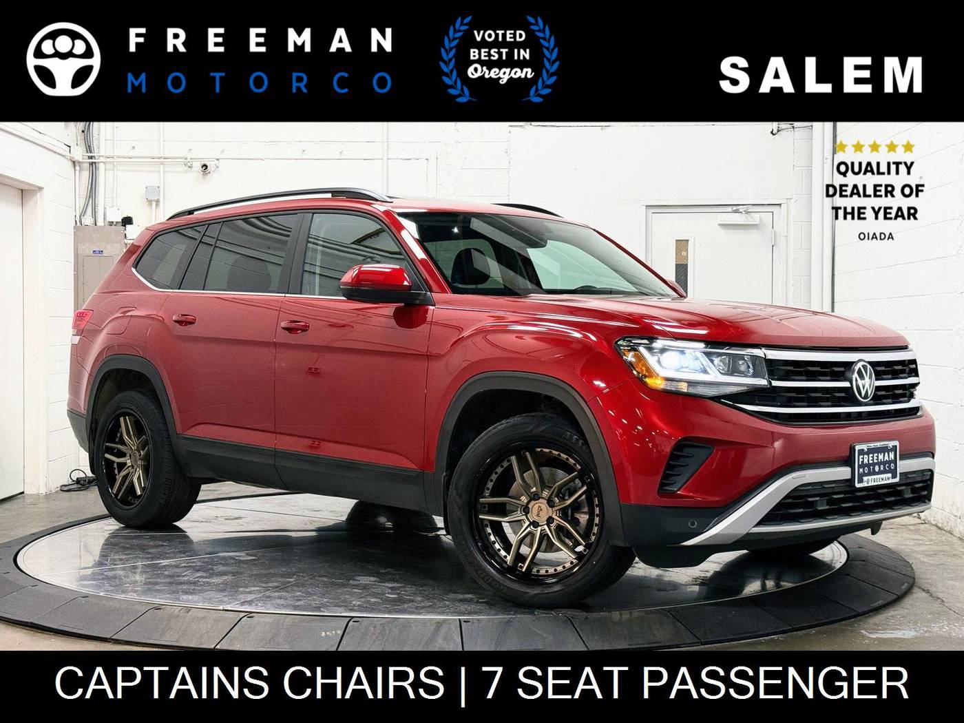 2021 Volkswagen Atlas SE with Technology — SUV — 48,555 mi — Salem, OR