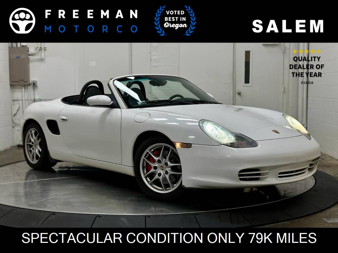 2003 Porsche Boxster S — Convertible — 79,617 mi — Salem, OR