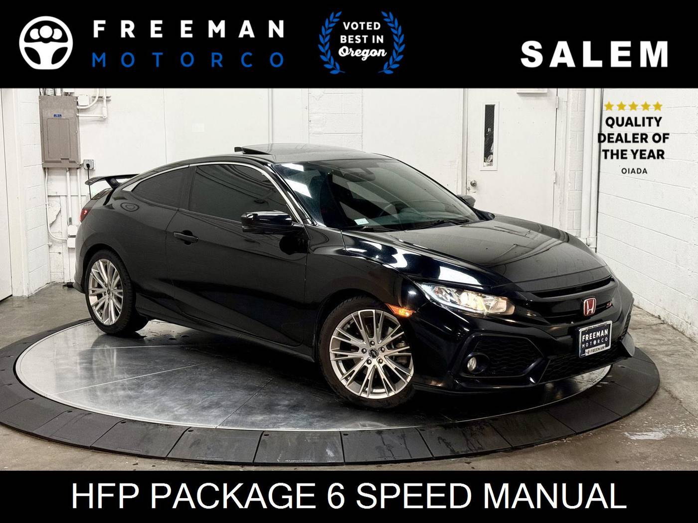 2018 Honda Civic Si — Coupe — 43,559 mi — Salem, OR