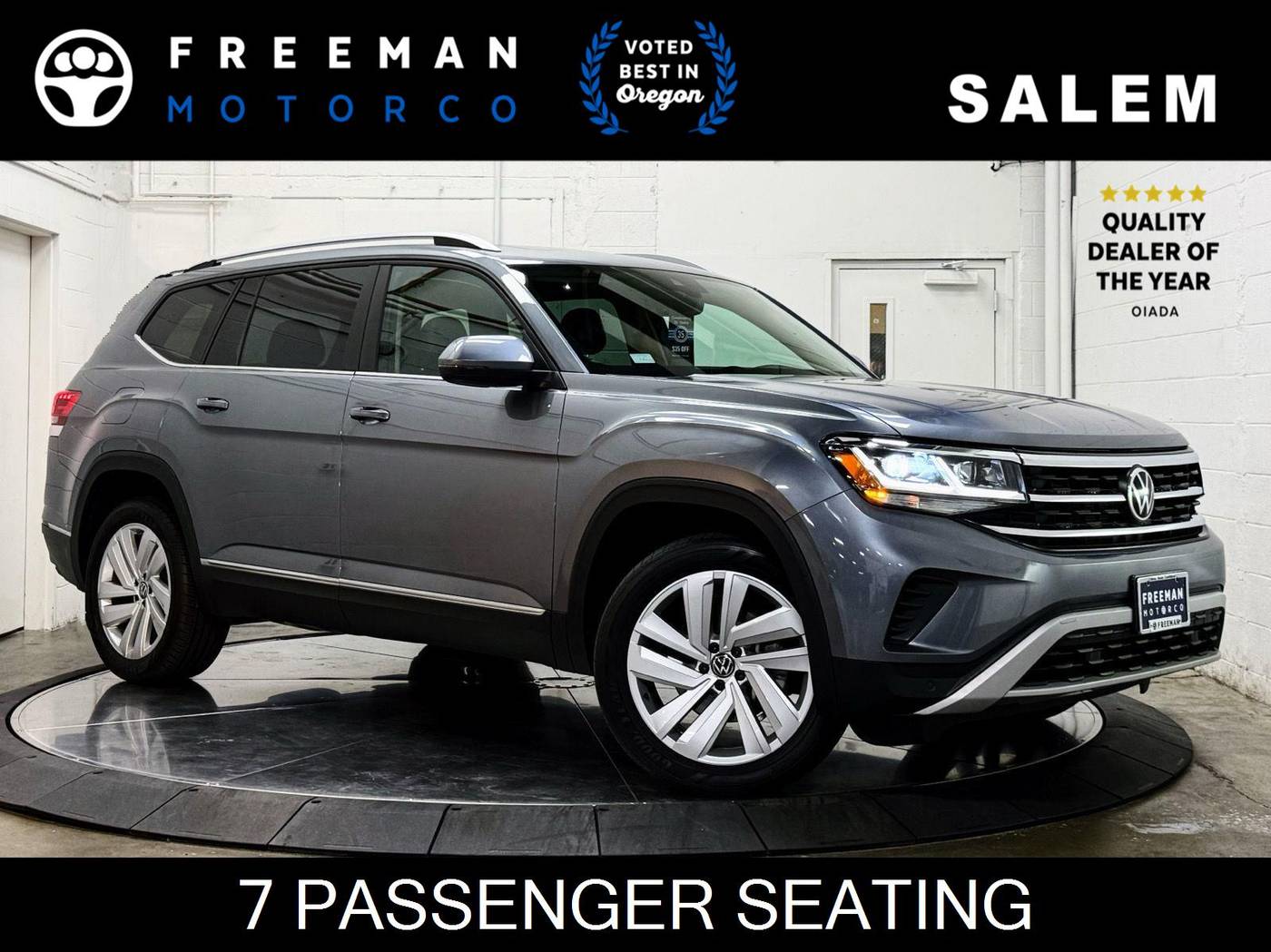 2021 Volkswagen Atlas SEL — SUV — 38,120 mi — Salem, OR