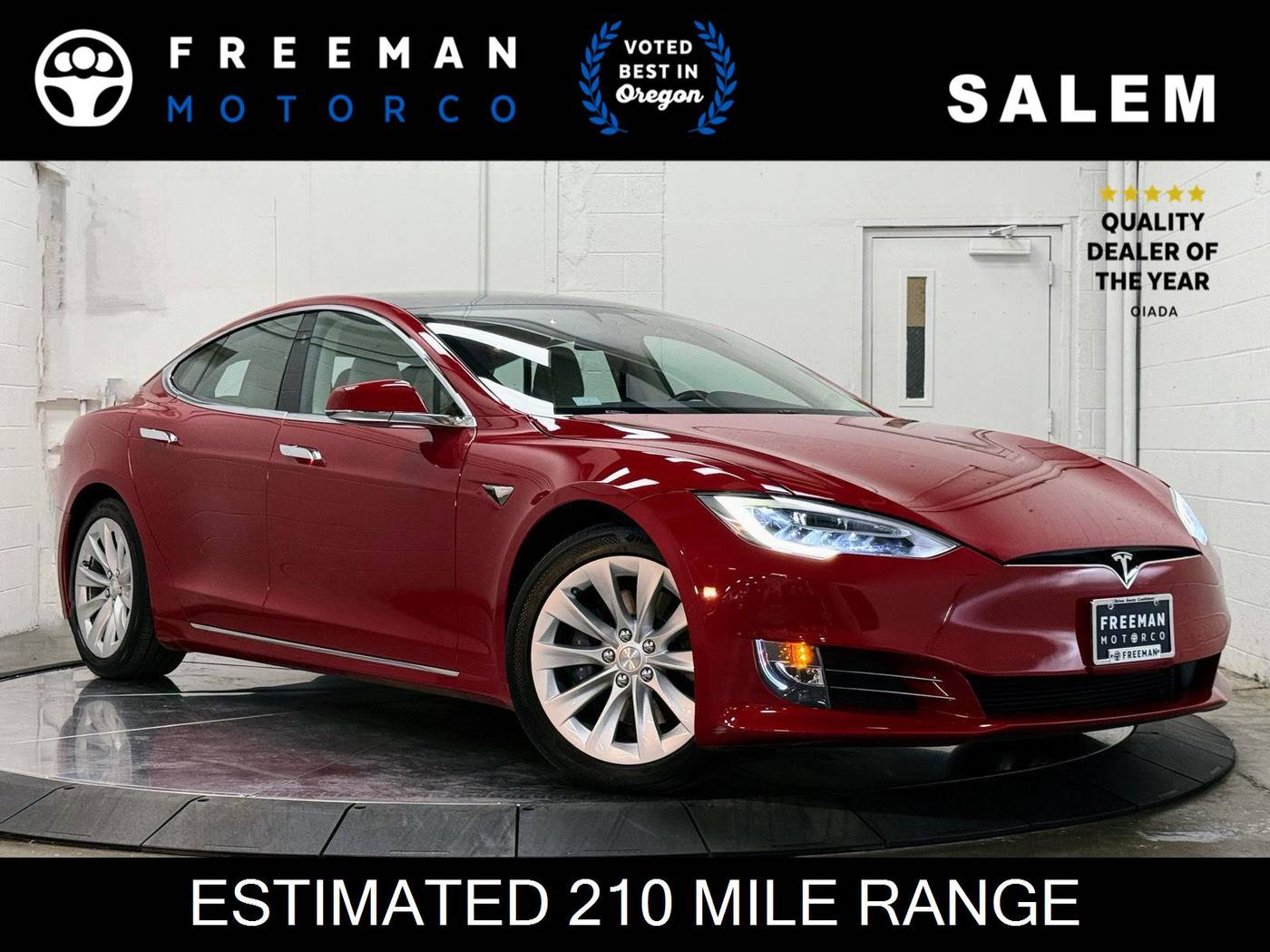 2017 Tesla Model S 75D — Hatchback — 28,762 mi — Salem, OR