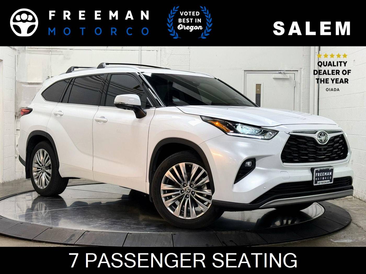 2024 Toyota Highlander Platinum — SUV — 13,183 mi — Salem, OR