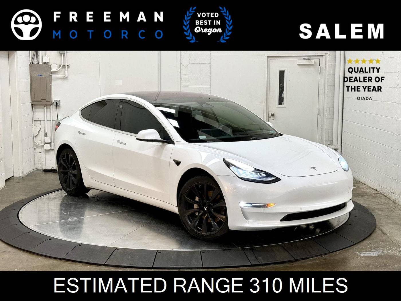 2017 Tesla Model 3 Long Range — Sedan — 111,812 mi — Salem, OR