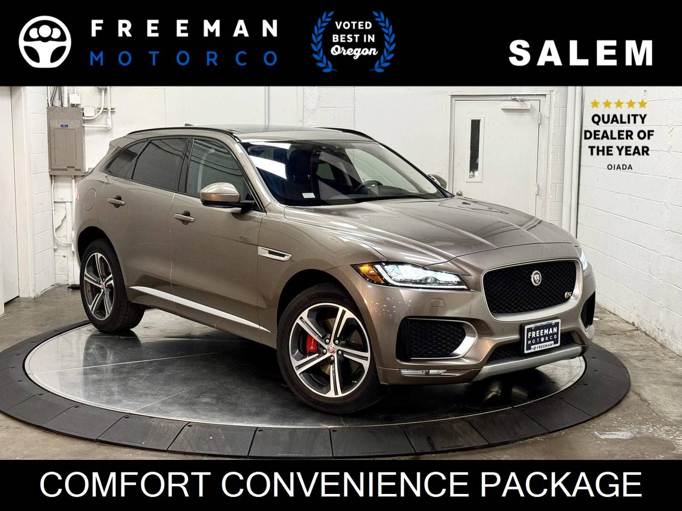 2017 Jaguar F-PACE S — SUV — 67,317 mi — Salem, OR