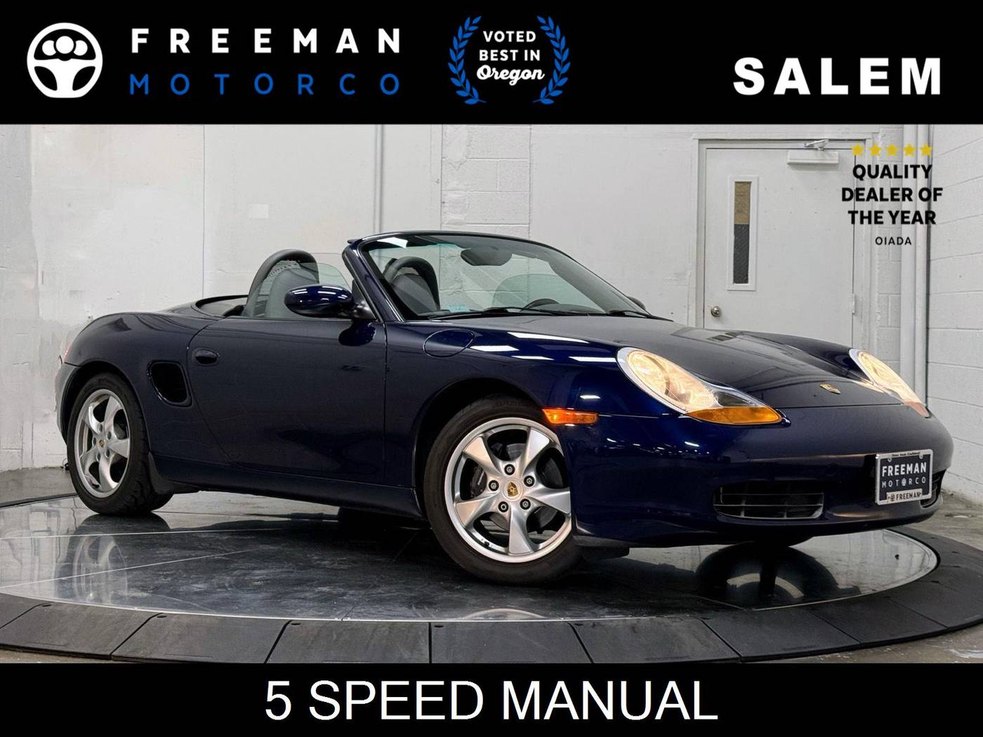 2001 Porsche Boxster Standard — Convertible — 45,321 mi — Salem, OR