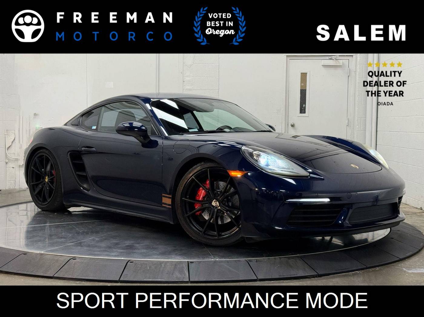 2018 Porsche 718 Cayman S — Coupe — 31,587 mi — Salem, OR