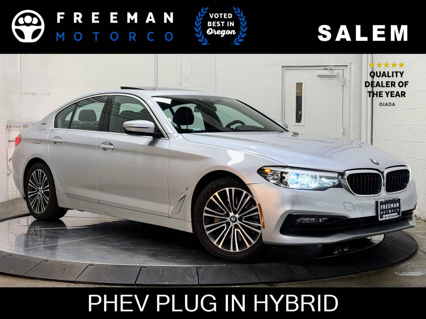 2018 BMW 5 Series 530e — Sedan — 98,020 mi — Salem, OR