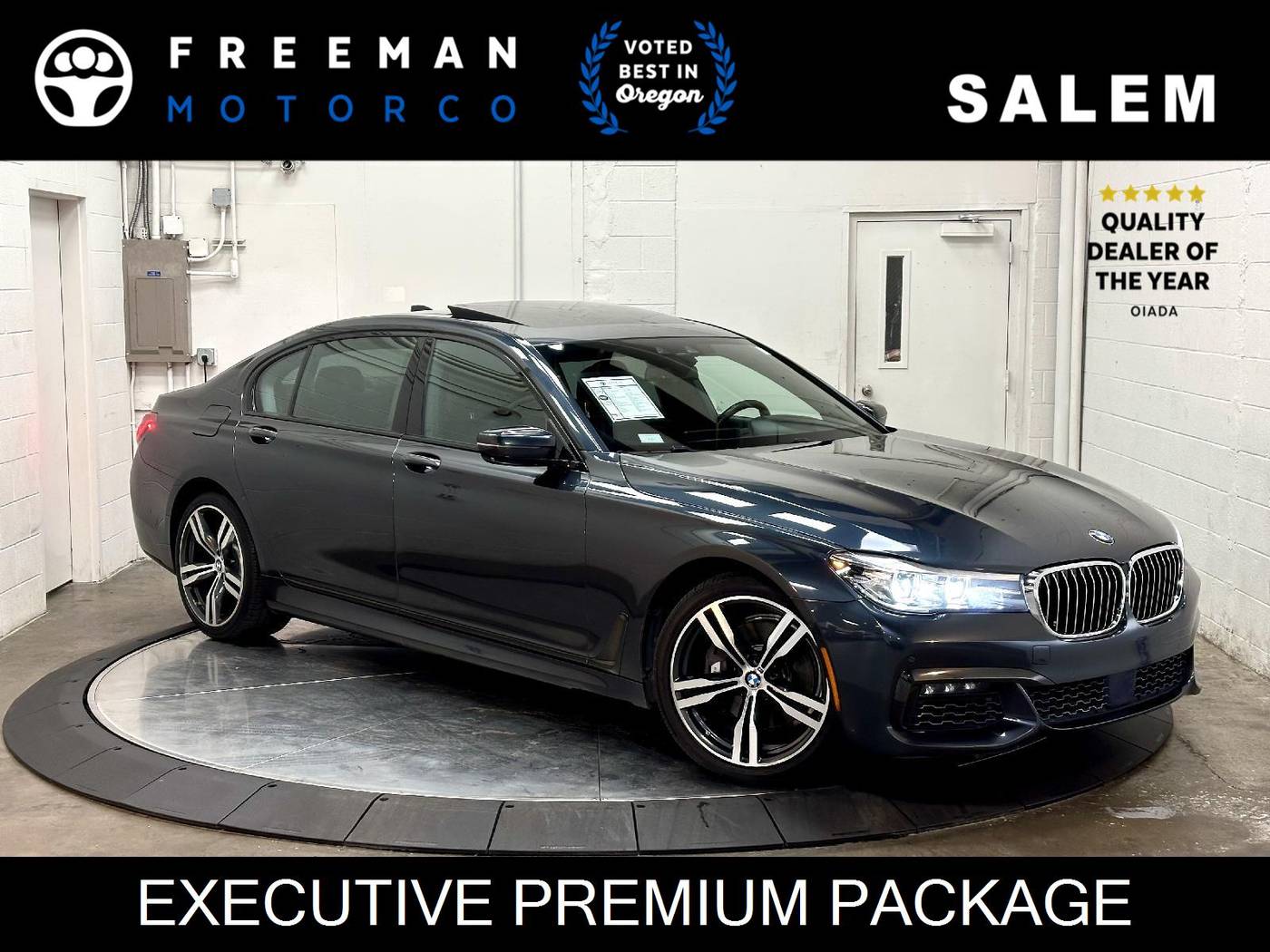 2016 BMW 7 Series 740i — Sedan — 84,012 mi — Salem, OR