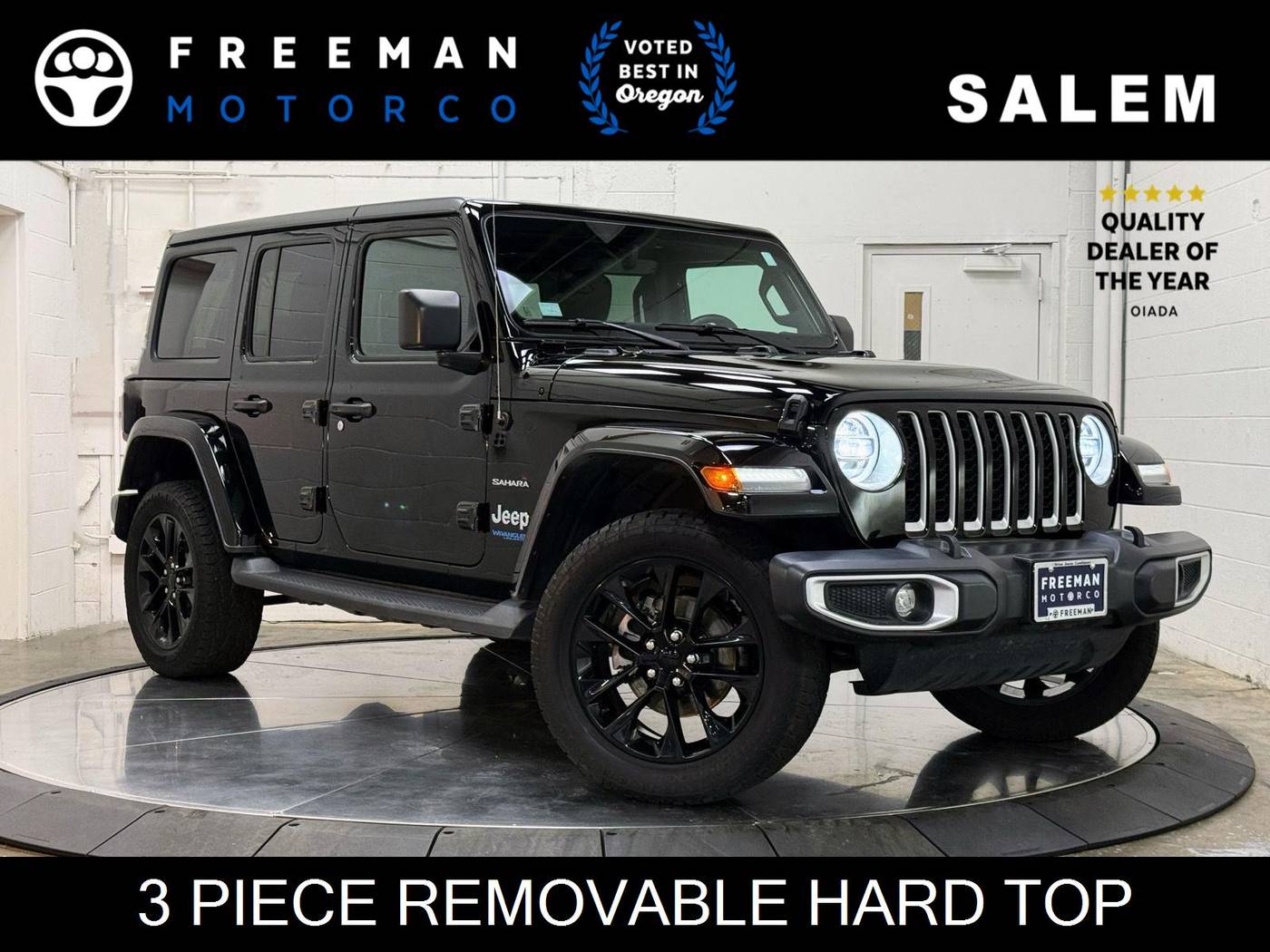 2021 Jeep Wrangler Sahara 4xe — SUV — 34,377 mi — Salem, OR